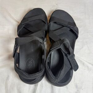 Taos Black Sandals Size 9 Open Toes Strap